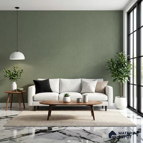 12118 | 5 Meter x 42 Inches Fabric Look Wallpaper - 57.41 Sq. Ft. | Minimum 10% wastage during installation
