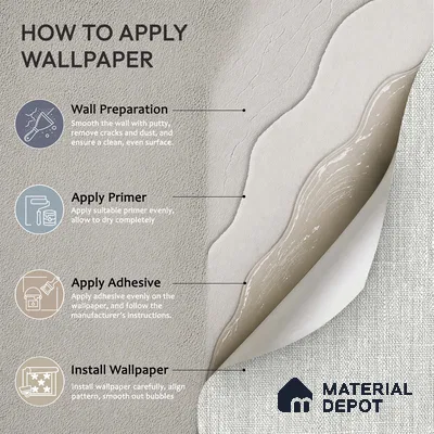 12123 | 5 Meter x 42 Inches Fabric Look Wallpaper - 57.41 Sq. Ft. | Minimum 10% wastage during installation