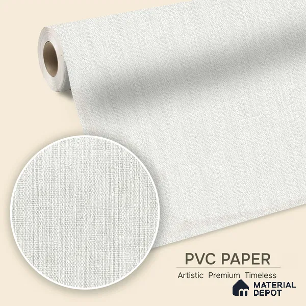 12122 | 5 Meter x 42 Inches Fabric Look Wallpaper - 57.41 Sq. Ft. | Minimum 10% wastage during installation