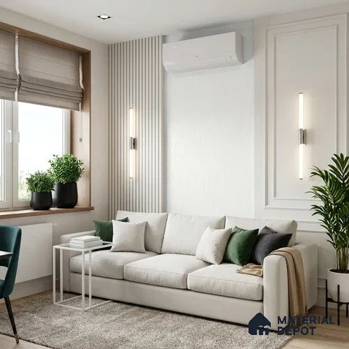 12122 | 5 Meter x 42 Inches Fabric Look Wallpaper - 57.41 Sq. Ft. | Minimum 10% wastage during installation
