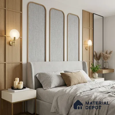 12124 | 5 Meter x 42 Inches Fabric Look Wallpaper - 57.41 Sq. Ft. | Minimum 10% wastage during installation