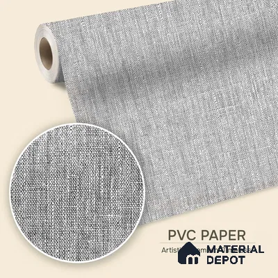 12124 | 5 Meter x 42 Inches Fabric Look Wallpaper - 57.41 Sq. Ft. | Minimum 10% wastage during installation