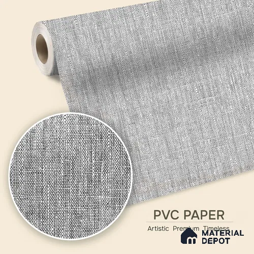 12124 | 5 Meter x 42 Inches Fabric Look Wallpaper - 57.41 Sq. Ft. | Minimum 10% wastage during installation
