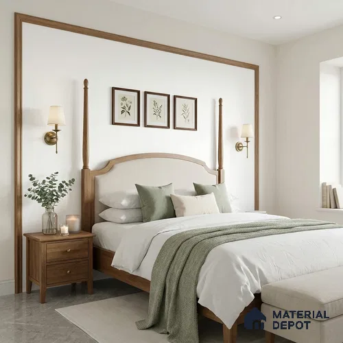 12125 | 5 Meter x 42 Inches Fabric Look Wallpaper - 57.41 Sq. Ft. | Minimum 10% wastage during installation