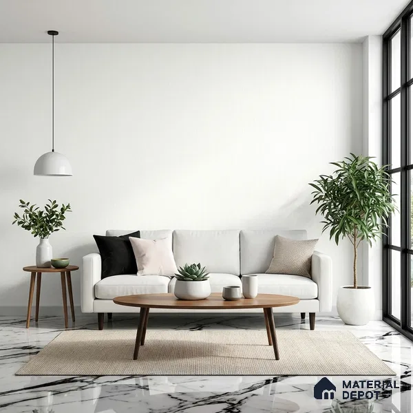 12125 | 5 Meter x 42 Inches Fabric Look Wallpaper - 57.41 Sq. Ft. | Minimum 10% wastage during installation