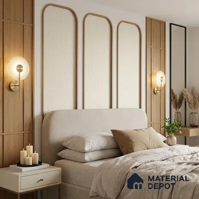 12126 | 5 Meter x 42 Inches Fabric Look Wallpaper - 57.41 Sq. Ft. | Minimum 10% wastage during installation