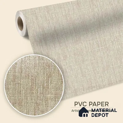 12128 | 5 Meter x 42 Inches Fabric Look Wallpaper - 57.41 Sq. Ft. | Minimum 10% wastage during installation