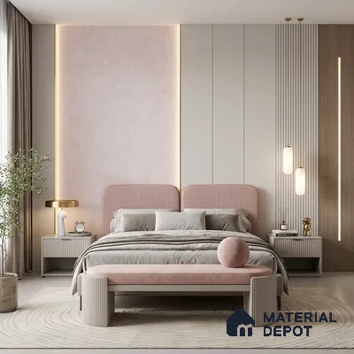 12139 | 5 Meter x 42 Inches Fabric Look Wallpaper - 57.41 Sq. Ft. | Minimum 10% wastage during installation