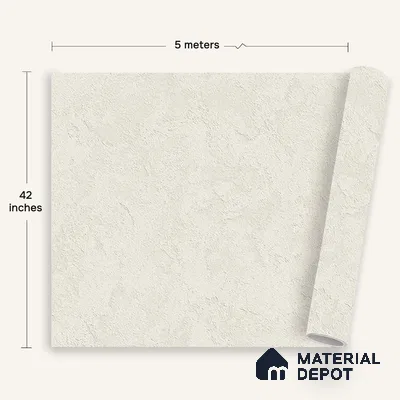 12136 | 5 Meter x 42 Inches Fabric Look Wallpaper - 57.41 Sq. Ft. | Minimum 10% wastage during installation