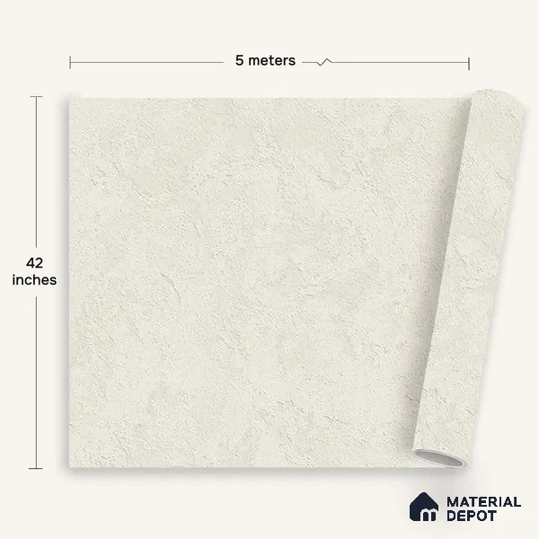 12136 | 5 Meter x 42 Inches Fabric Look Wallpaper - 57.41 Sq. Ft. | Minimum 10% wastage during installation