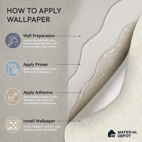 12136 | 5 Meter x 42 Inches Fabric Look Wallpaper - 57.41 Sq. Ft. | Minimum 10% wastage during installation