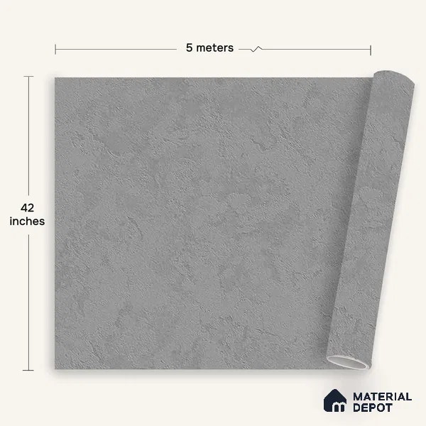 12141 | 5 Meter x 42 Inches Fabric Look Wallpaper - 57.41 Sq. Ft. | Minimum 10% wastage during installation