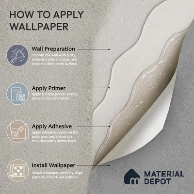 12141 | 5 Meter x 42 Inches Fabric Look Wallpaper - 57.41 Sq. Ft. | Minimum 10% wastage during installation