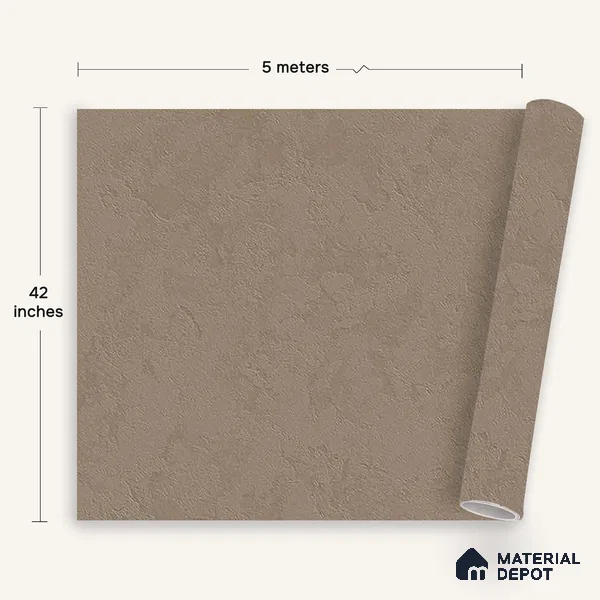 12142 | 5 Meter x 42 Inches Fabric Look Wallpaper - 57.41 Sq. Ft. | Minimum 10% wastage during installation