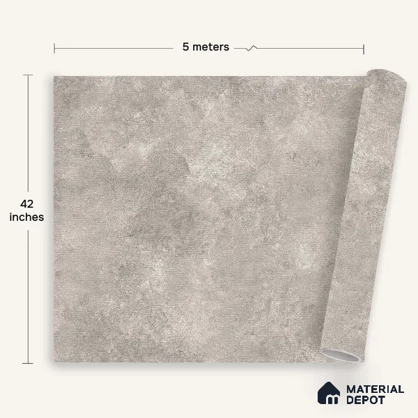 12132 | 5 Meter x 42 Inches Fabric Look Wallpaper - 57.41 Sq. Ft. | Minimum 10% wastage during installation