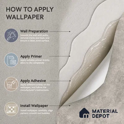 12132 | 5 Meter x 42 Inches Fabric Look Wallpaper - 57.41 Sq. Ft. | Minimum 10% wastage during installation