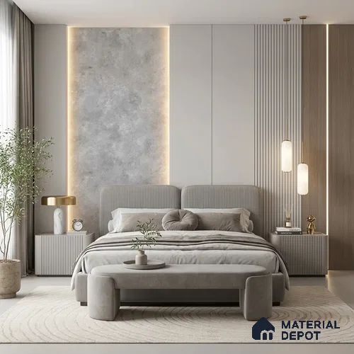 12130 | 5 Meter x 42 Inches Fabric Look Wallpaper - 57.41 Sq. Ft. | Minimum 10% wastage during installation