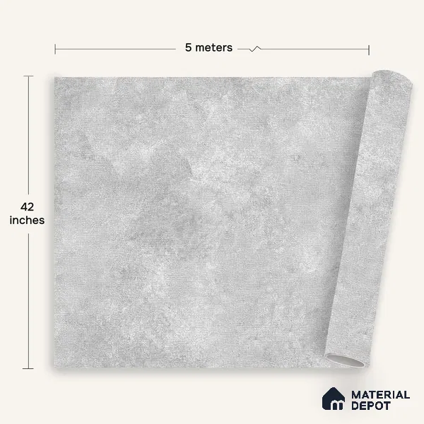 12130 | 5 Meter x 42 Inches Fabric Look Wallpaper - 57.41 Sq. Ft. | Minimum 10% wastage during installation