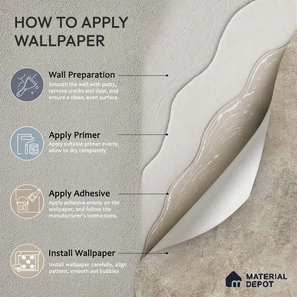 12133 | 5 Meter x 42 Inches Fabric Look Wallpaper - 57.41 Sq. Ft. | Minimum 10% wastage during installation