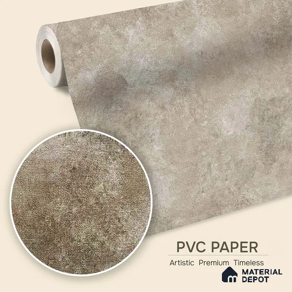 12133 | 5 Meter x 42 Inches Fabric Look Wallpaper - 57.41 Sq. Ft. | Minimum 10% wastage during installation
