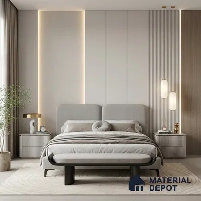 12103 | 5 Meter x 42 Inches Fabric Look Wallpaper - 57.41 Sq. Ft. | Minimum 10% wastage during installation