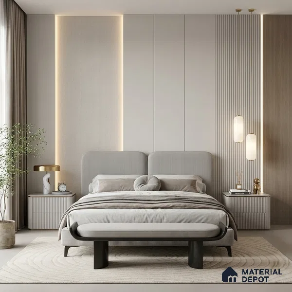 12103 | 5 Meter x 42 Inches Fabric Look Wallpaper - 57.41 Sq. Ft. | Minimum 10% wastage during installation