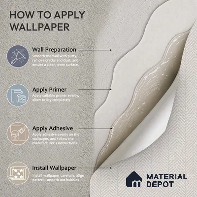 12103 | 5 Meter x 42 Inches Fabric Look Wallpaper - 57.41 Sq. Ft. | Minimum 10% wastage during installation
