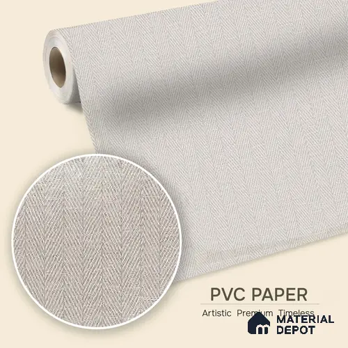 12103 | 5 Meter x 42 Inches Fabric Look Wallpaper - 57.41 Sq. Ft. | Minimum 10% wastage during installation