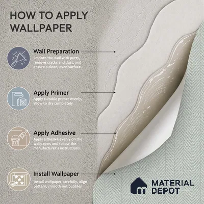 12109 | 5 Meter x 42 Inches Fabric Look Wallpaper - 57.41 Sq. Ft. | Minimum 10% wastage during installation