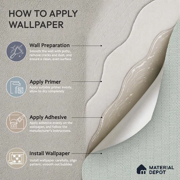 12109 | 5 Meter x 42 Inches Fabric Look Wallpaper - 57.41 Sq. Ft. | Minimum 10% wastage during installation
