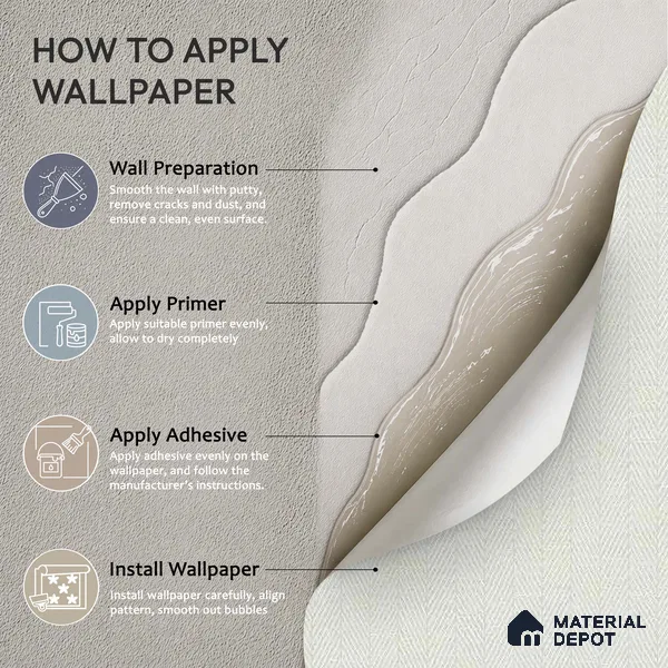 12108 | 5 Meter x 42 Inches Fabric Look Wallpaper - 57.41 Sq. Ft. | Minimum 10% wastage during installation