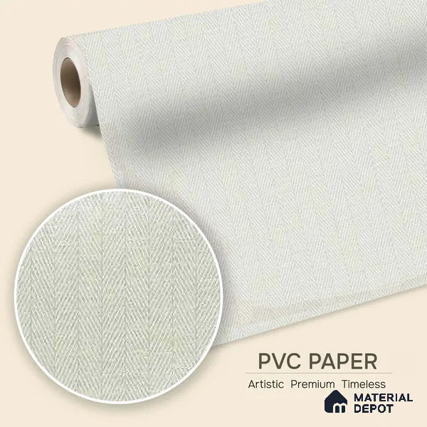 12108 | 5 Meter x 42 Inches Fabric Look Wallpaper - 57.41 Sq. Ft. | Minimum 10% wastage during installation