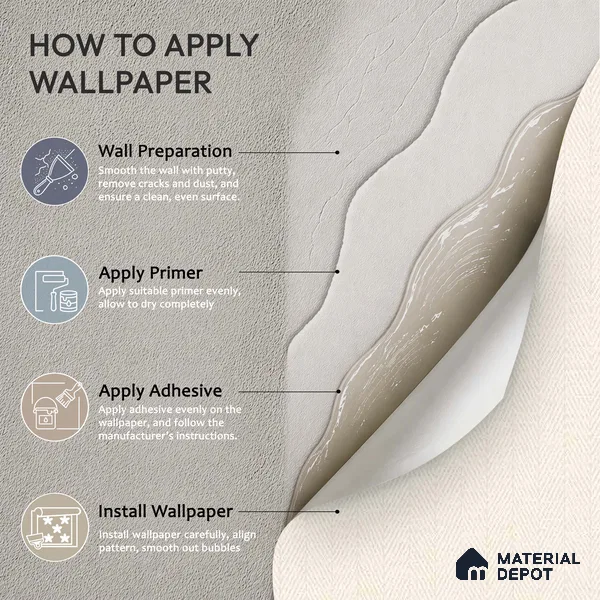 12104 | 5 Meter x 42 Inches Fabric Look Wallpaper - 57.41 Sq. Ft. | Minimum 10% wastage during installation