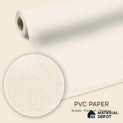 12104 | 5 Meter x 42 Inches Fabric Look Wallpaper - 57.41 Sq. Ft. | Minimum 10% wastage during installation
