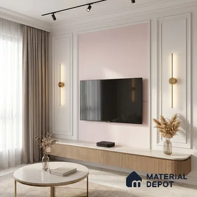12105 | 5 Meter x 42 Inches Fabric Look Wallpaper - 57.41 Sq. Ft. | Minimum 10% wastage during installation