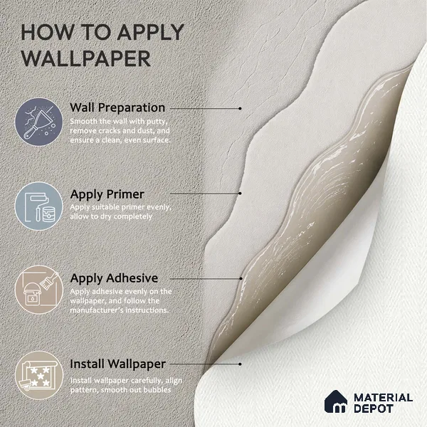 12101 | 5 Meter x 42 Inches Fabric Look Wallpaper - 57.41 Sq. Ft. | Minimum 10% wastage during installation