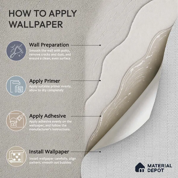 12107 | 5 Meter x 42 Inches Fabric Look Wallpaper - 57.41 Sq. Ft. | Minimum 10% wastage during installation