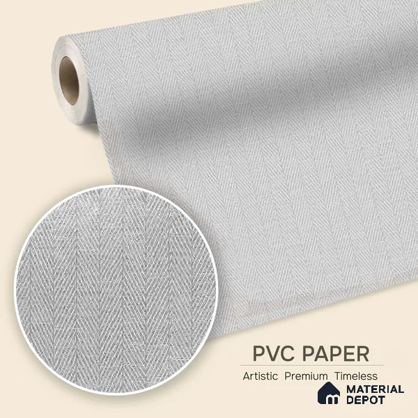 12107 | 5 Meter x 42 Inches Fabric Look Wallpaper - 57.41 Sq. Ft. | Minimum 10% wastage during installation