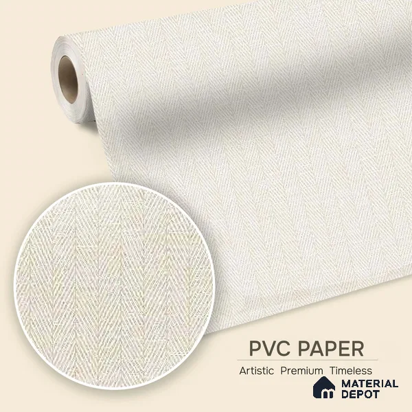 12102 | 5 Meter x 42 Inches Fabric Look Wallpaper - 57.41 Sq. Ft. | Minimum 10% wastage during installation