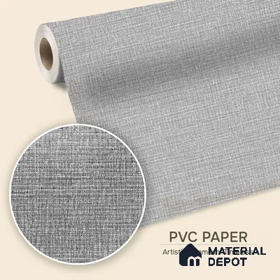 12111 | 5 Meter x 42 Inches Fabric Look Wallpaper - 57.41 Sq. Ft. | Minimum 10% wastage during installation