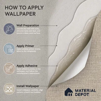 12113 | 5 Meter x 42 Inches Fabric Look Wallpaper - 57.41 Sq. Ft. | Minimum 10% wastage during installation