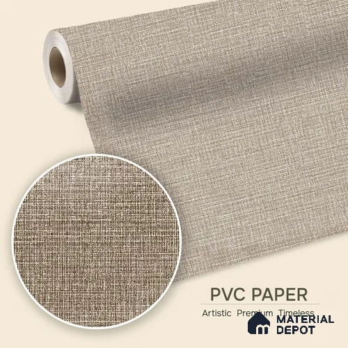 12113 | 5 Meter x 42 Inches Fabric Look Wallpaper - 57.41 Sq. Ft. | Minimum 10% wastage during installation