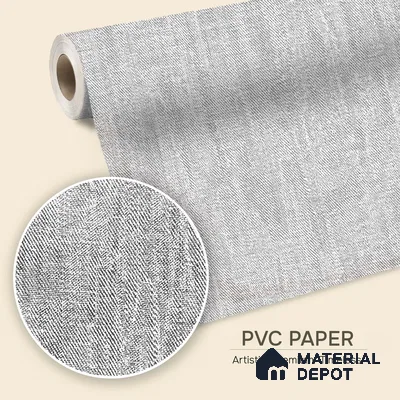 12166 | 5 Meter x 42 Inches Fabric Look Wallpaper - 57.41 Sq. Ft. | Minimum 10% wastage during installation