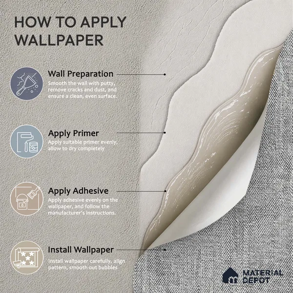12167 | 5 Meter x 42 Inches Fabric Look Wallpaper - 57.41 Sq. Ft. | Minimum 10% wastage during installation