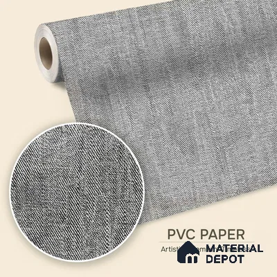 12167 | 5 Meter x 42 Inches Fabric Look Wallpaper - 57.41 Sq. Ft. | Minimum 10% wastage during installation