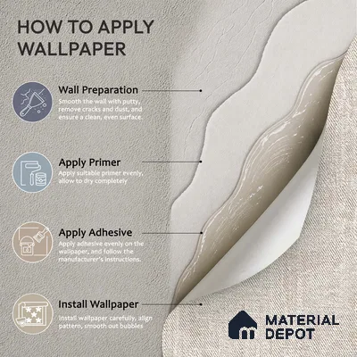 12162 | 5 Meter x 42 Inches Fabric Look Wallpaper - 57.41 Sq. Ft. | Minimum 10% wastage during installation