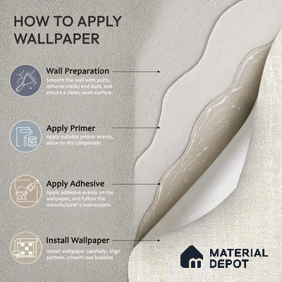 12163 | 5 Meter x 42 Inches Fabric Look Wallpaper - 57.41 Sq. Ft. | Minimum 10% wastage during installation