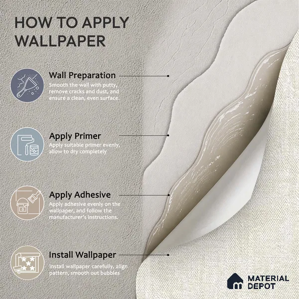 12163 | 5 Meter x 42 Inches Fabric Look Wallpaper - 57.41 Sq. Ft. | Minimum 10% wastage during installation