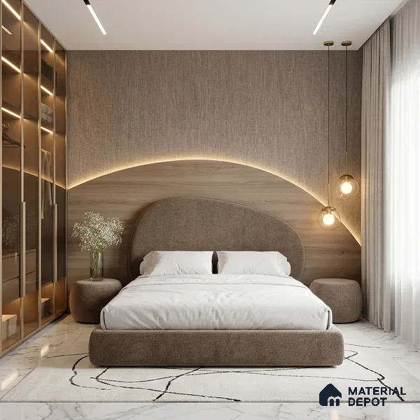 12165 | 5 Meter x 42 Inches Fabric Look Wallpaper - 57.41 Sq. Ft. | Minimum 10% wastage during installation
