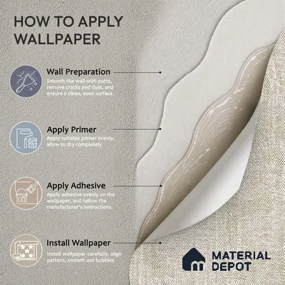 12164 | 5 Meter x 42 Inches Fabric Look Wallpaper - 57.41 Sq. Ft. | Minimum 10% wastage during installation